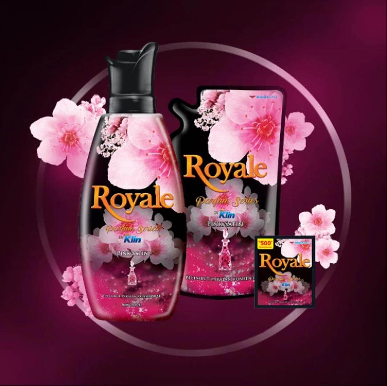 Royale Parfum Series Pink Satin